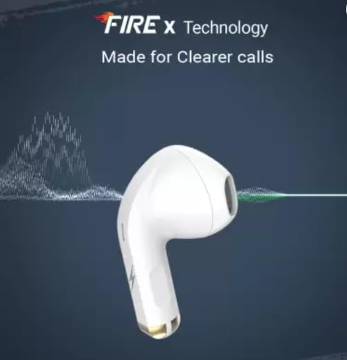Fire-Boltt Ninja G201 Wireless Earbuds | Touch Control & Bluetooth 5.1