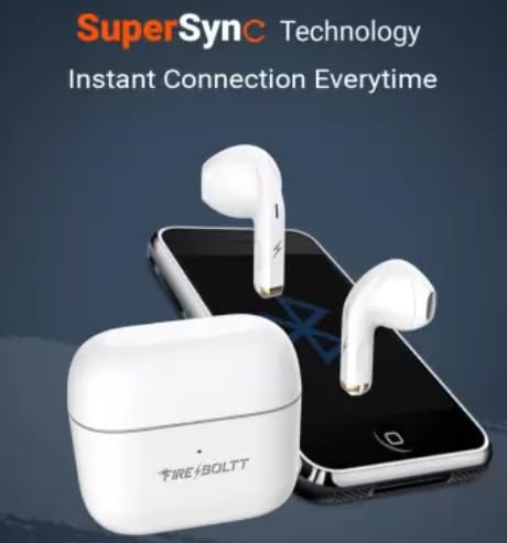 Fire-Boltt Ninja G201 Wireless Earbuds | Touch Control & Bluetooth 5.1