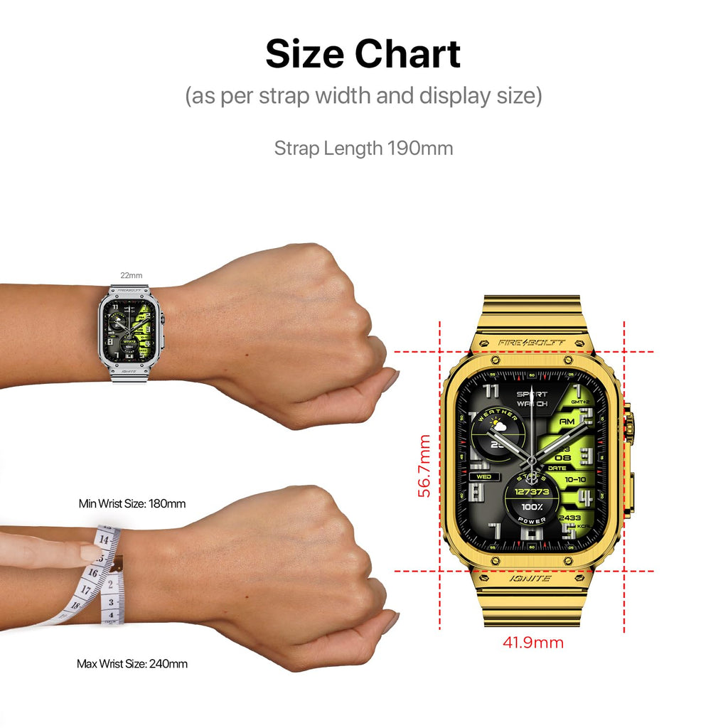 Fire-Boltt Maverick | 2.02″ Display | BT Calling