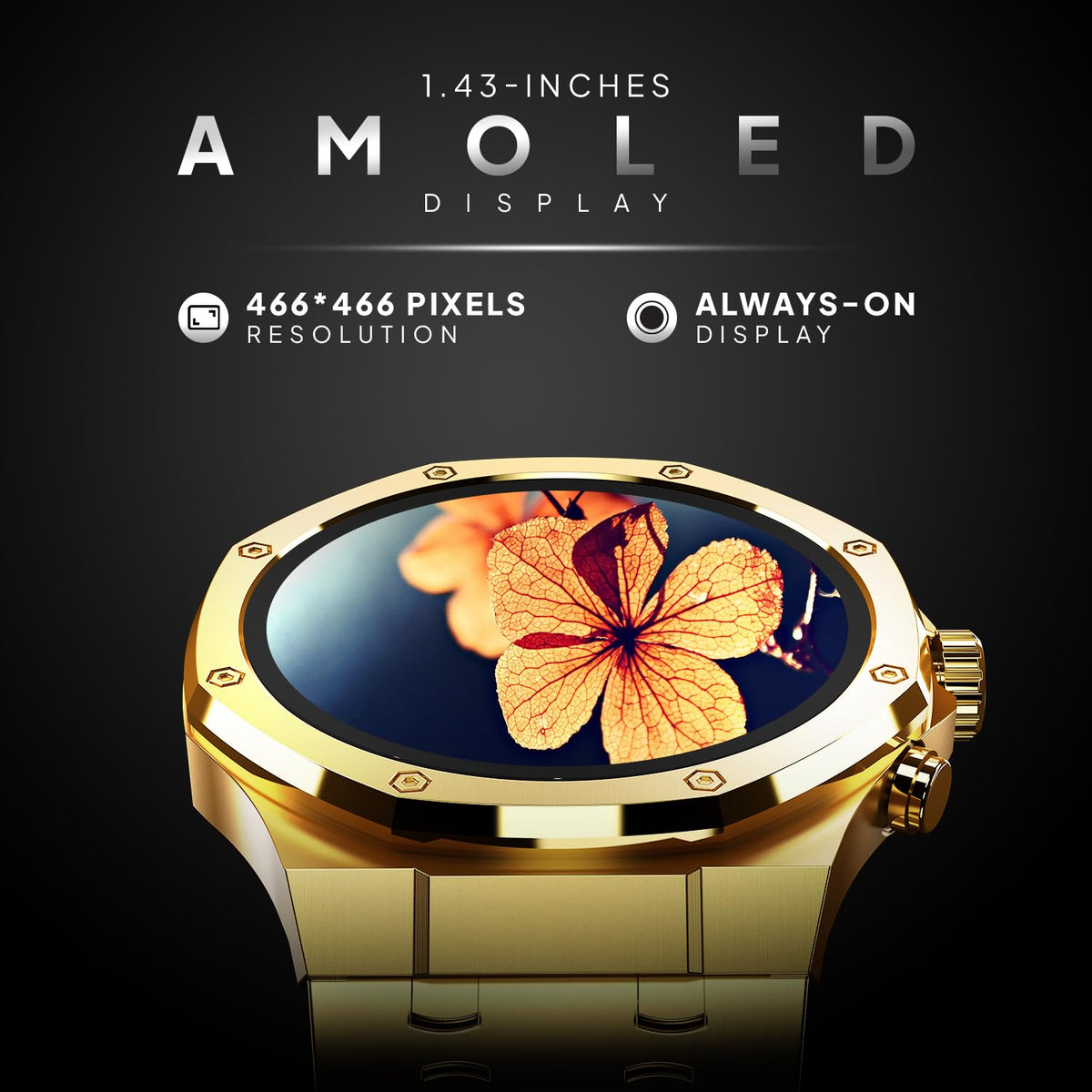 Fire-Boltt Lux Royale Smartwatch with Bluetooth Calling