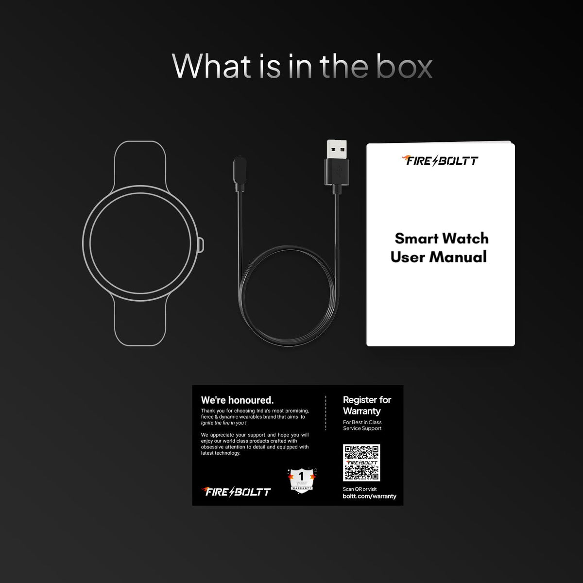 Fire-Boltt Lux Royale Smartwatch with Bluetooth Calling