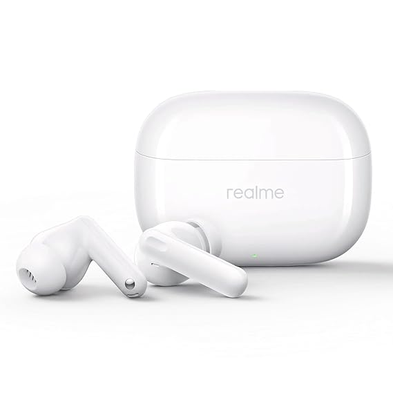 Realme Buds T300 Wireless Earbuds – Bluetooth 5.3 | 40 H Battery & Dolby Audio {open box}