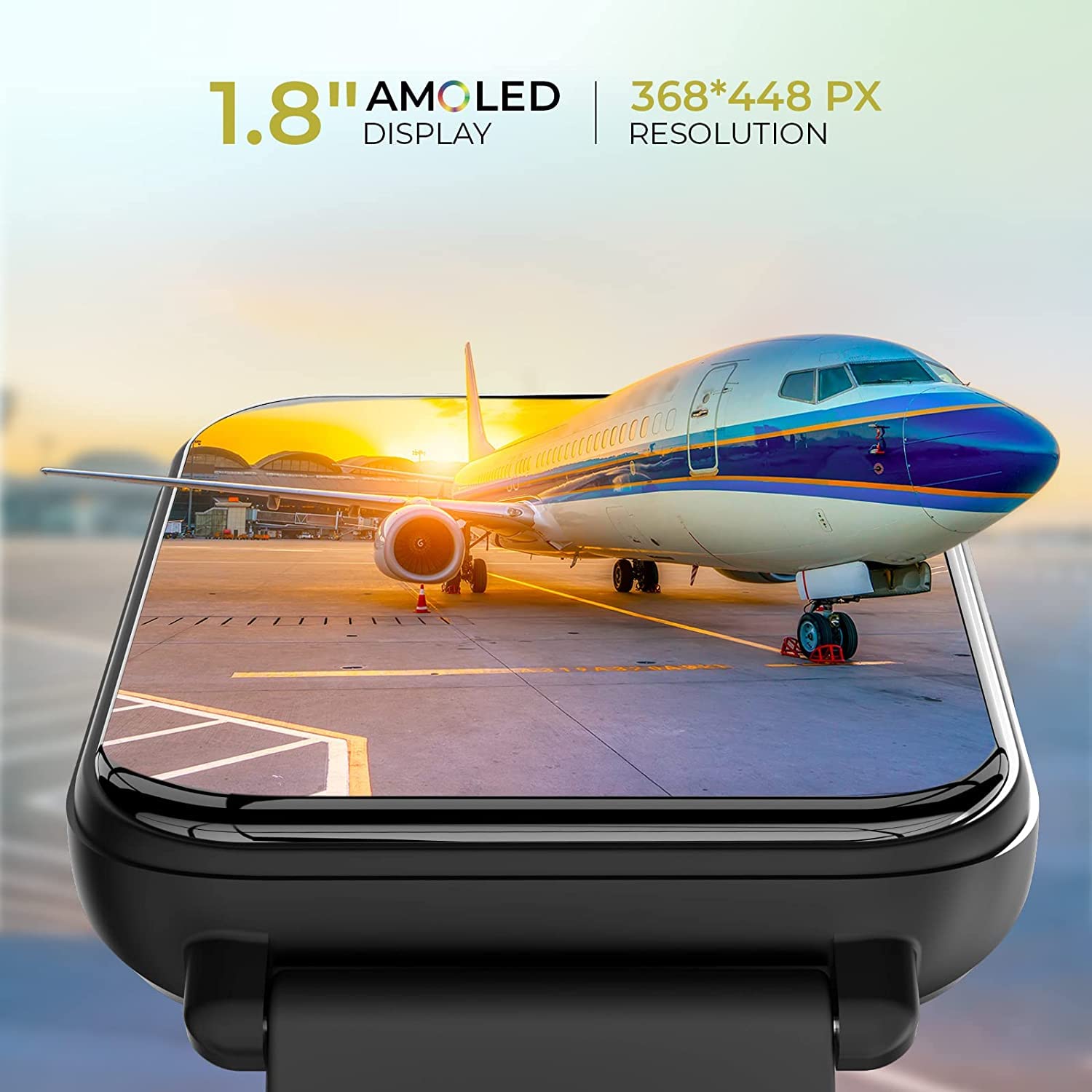 beatXP Unbound Neo | BT Calling & 100+ Sports Modes Smartwatch