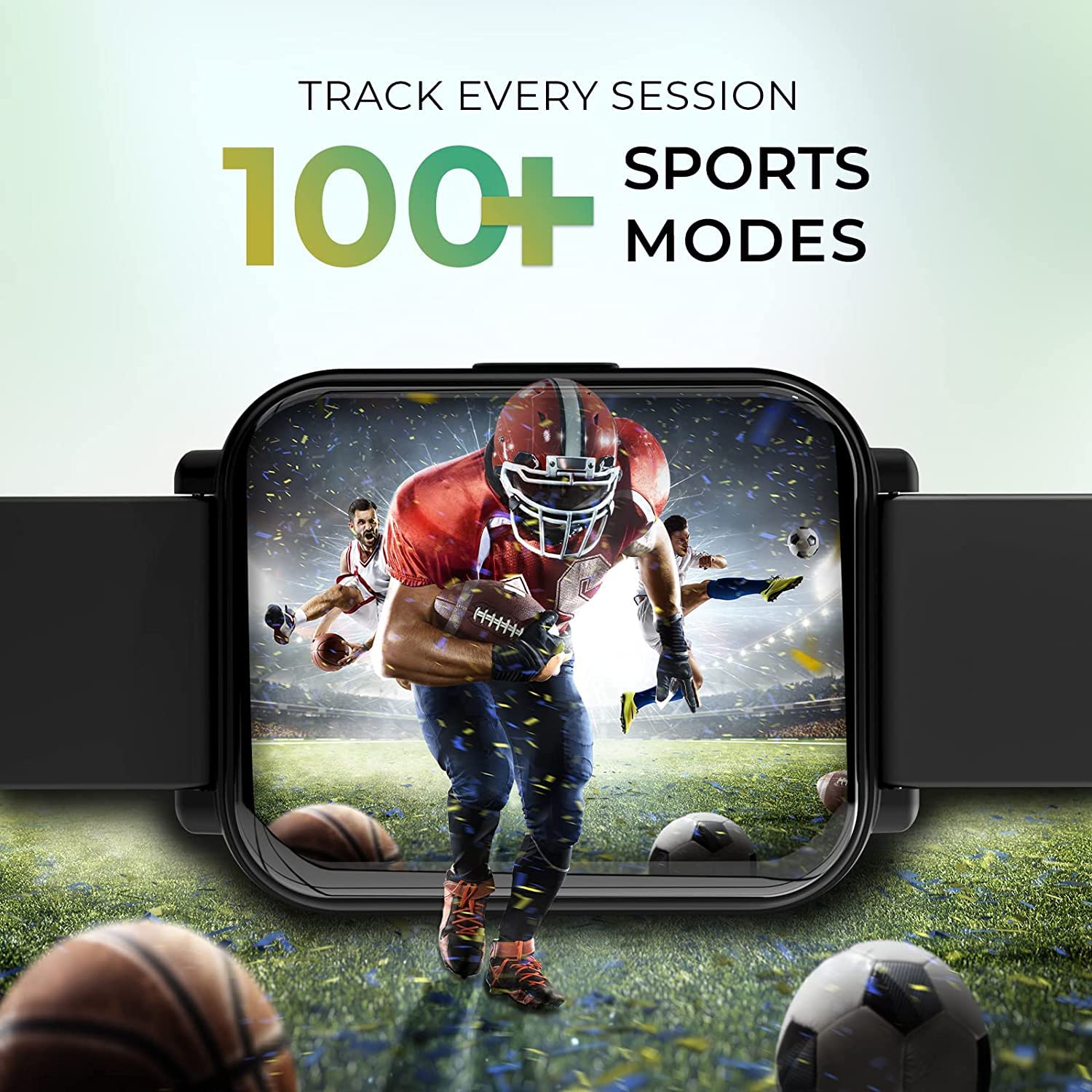 beatXP Unbound Neo | BT Calling & 100+ Sports Modes Smartwatch