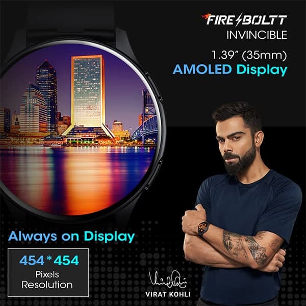Fire-Boltt Invincible Plus 1.43″ Premium Smartwatch