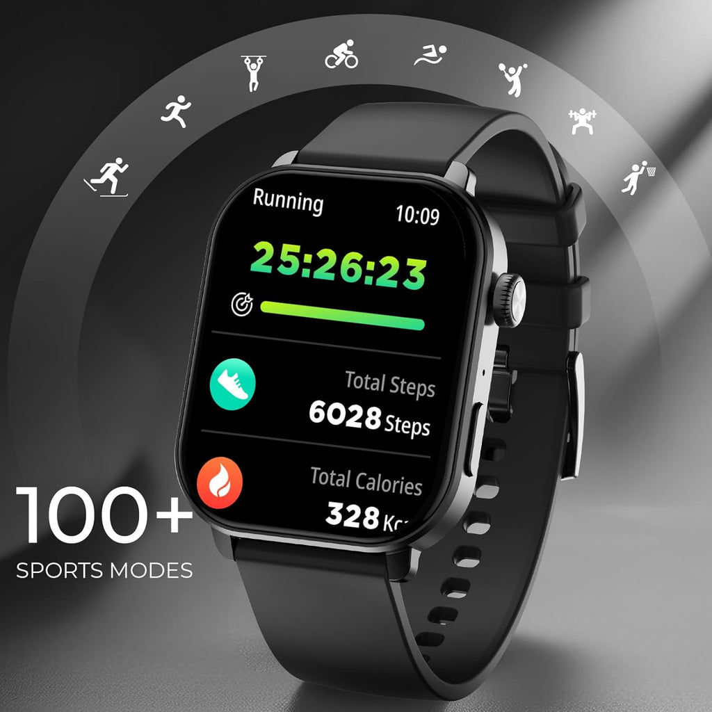 beatXP Unbound Pro Fitness & Smartwatch – BT Calling + AMOLED