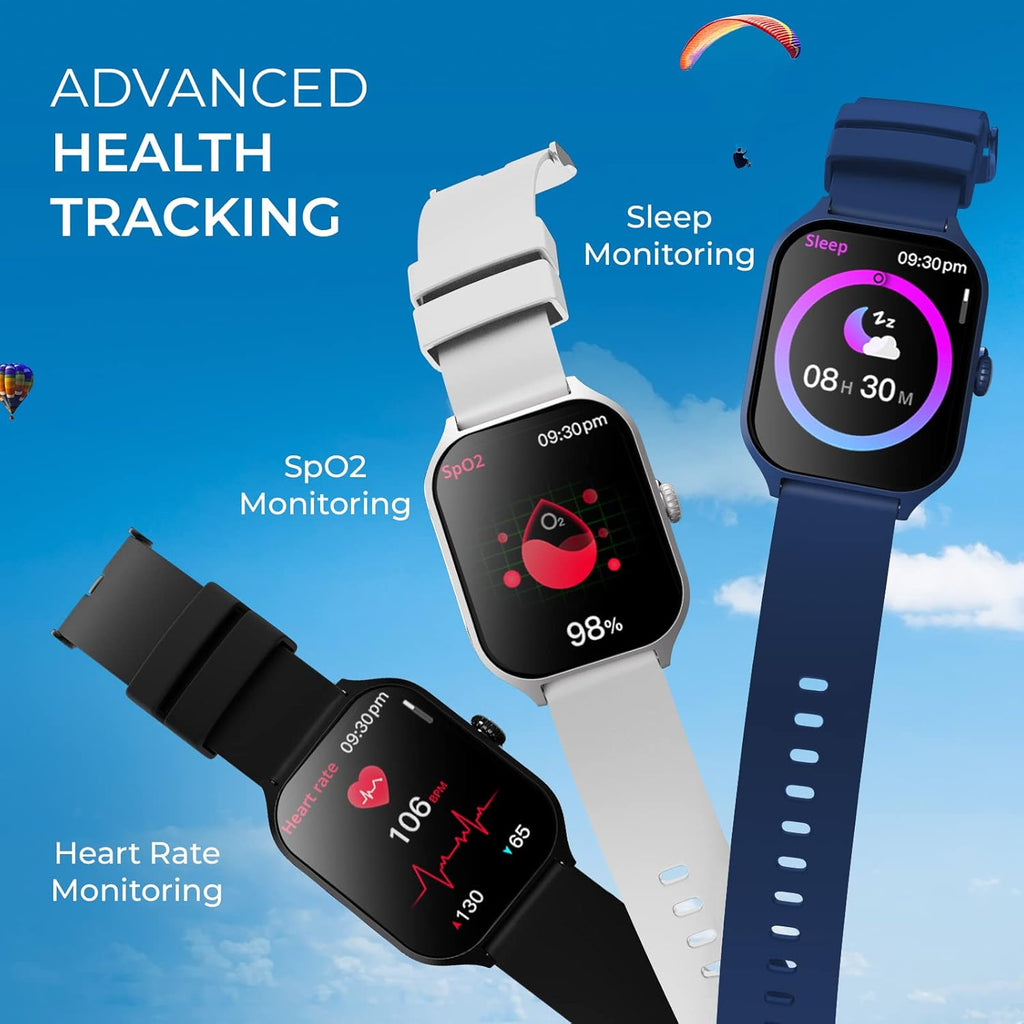 beatXP Marv Raze Fitness Smartwatch with 24×7 Health Monitoring | Bluetooth Calling & Health Tracker