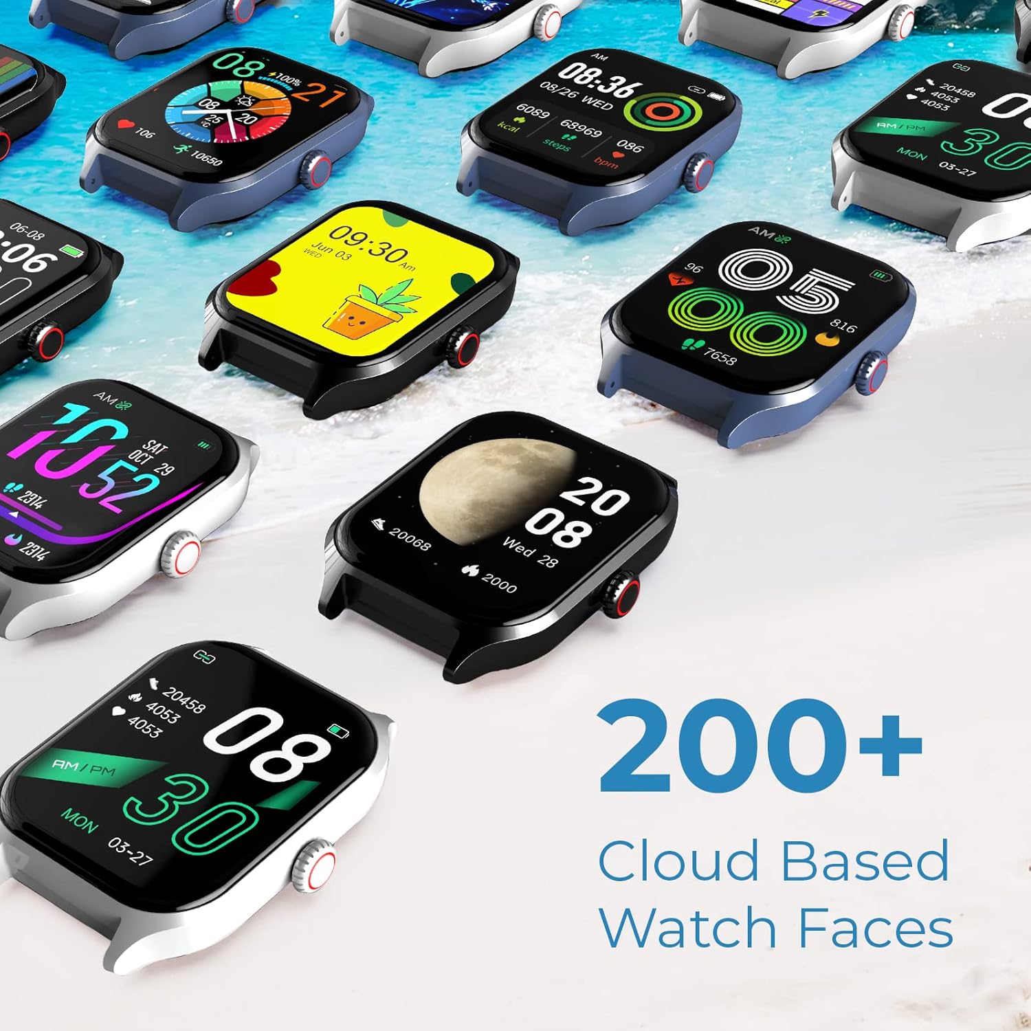 beatXP Marv Raze Fitness Smartwatch with 24×7 Health Monitoring | Bluetooth Calling & Health Tracker