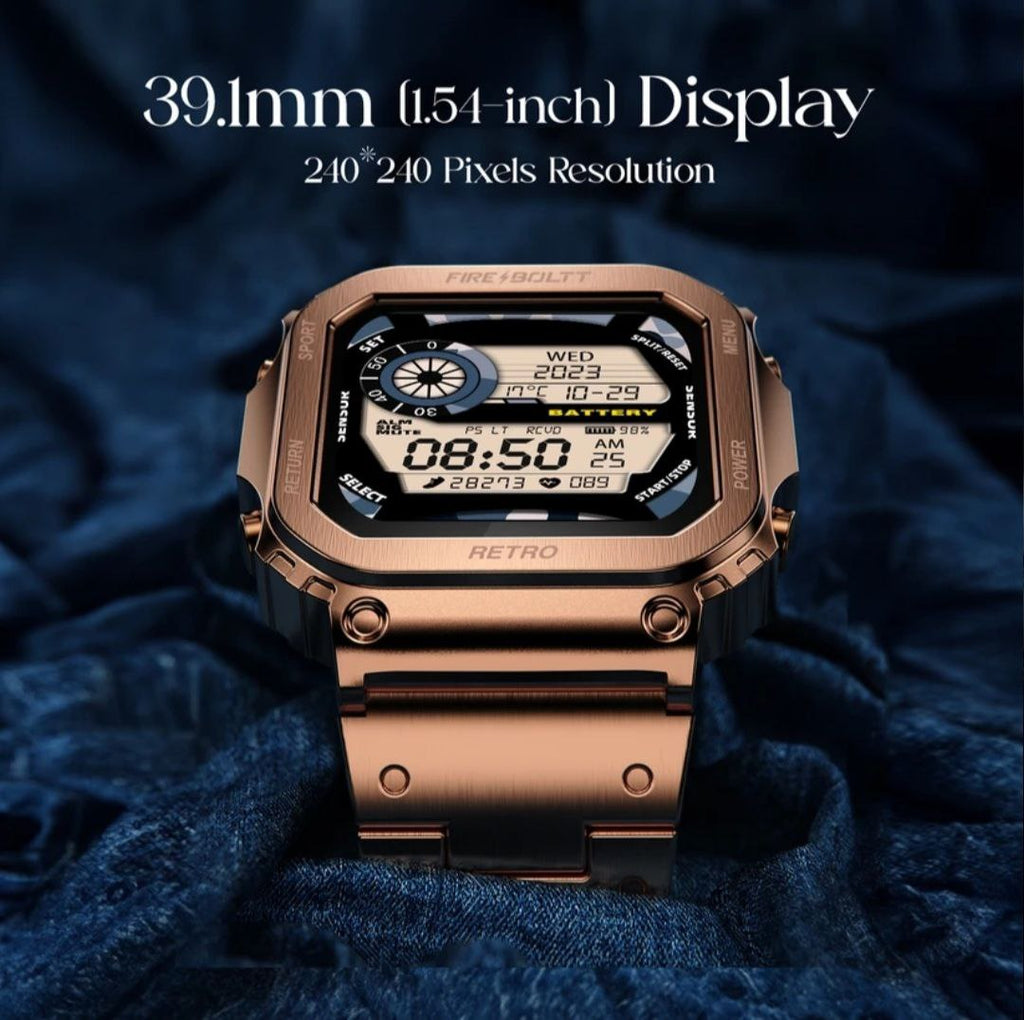 Fire-Boltt Retro Outdoor Smartwatch | Rugged & Durable | Adventure Smartwatch