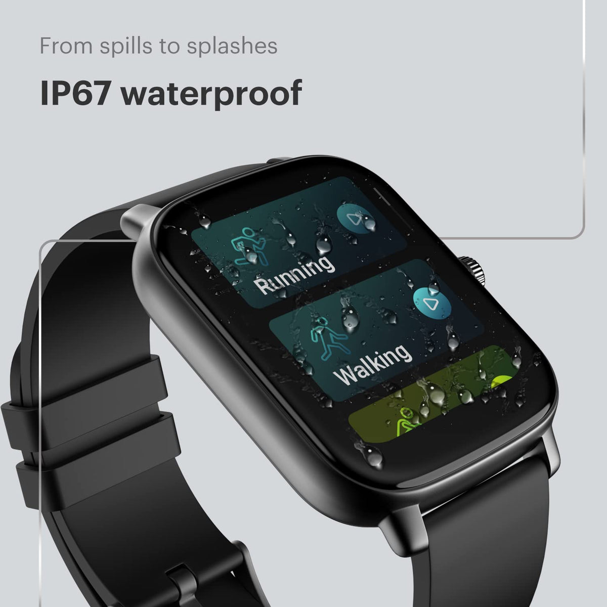 Noise Icon Buzz Smartwatch – 1.69″ Display & Health Tracker| BT Calling & 100+ Sports Modes